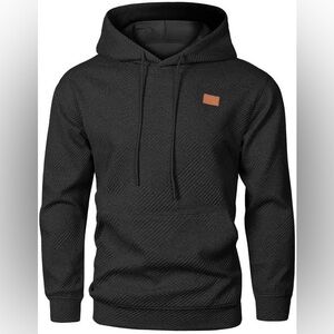 JMIERR Mens Jacquard Hoodie Sweatshirt.           ( Pre-owned )